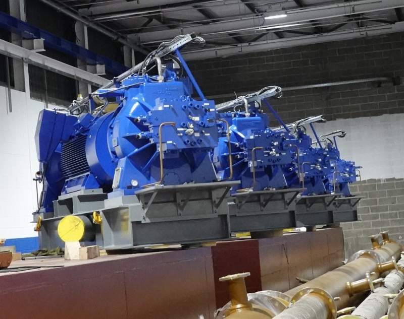 Zahájení montáže lisu 60 MN pro RING MILL, Itálie